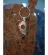 Pendentif argent massif et Rouge de Porto