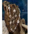 Boucles d'oreille oeil de Sainte Lucie et argent massif