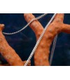 Sterling silver chain necklace 40 cm