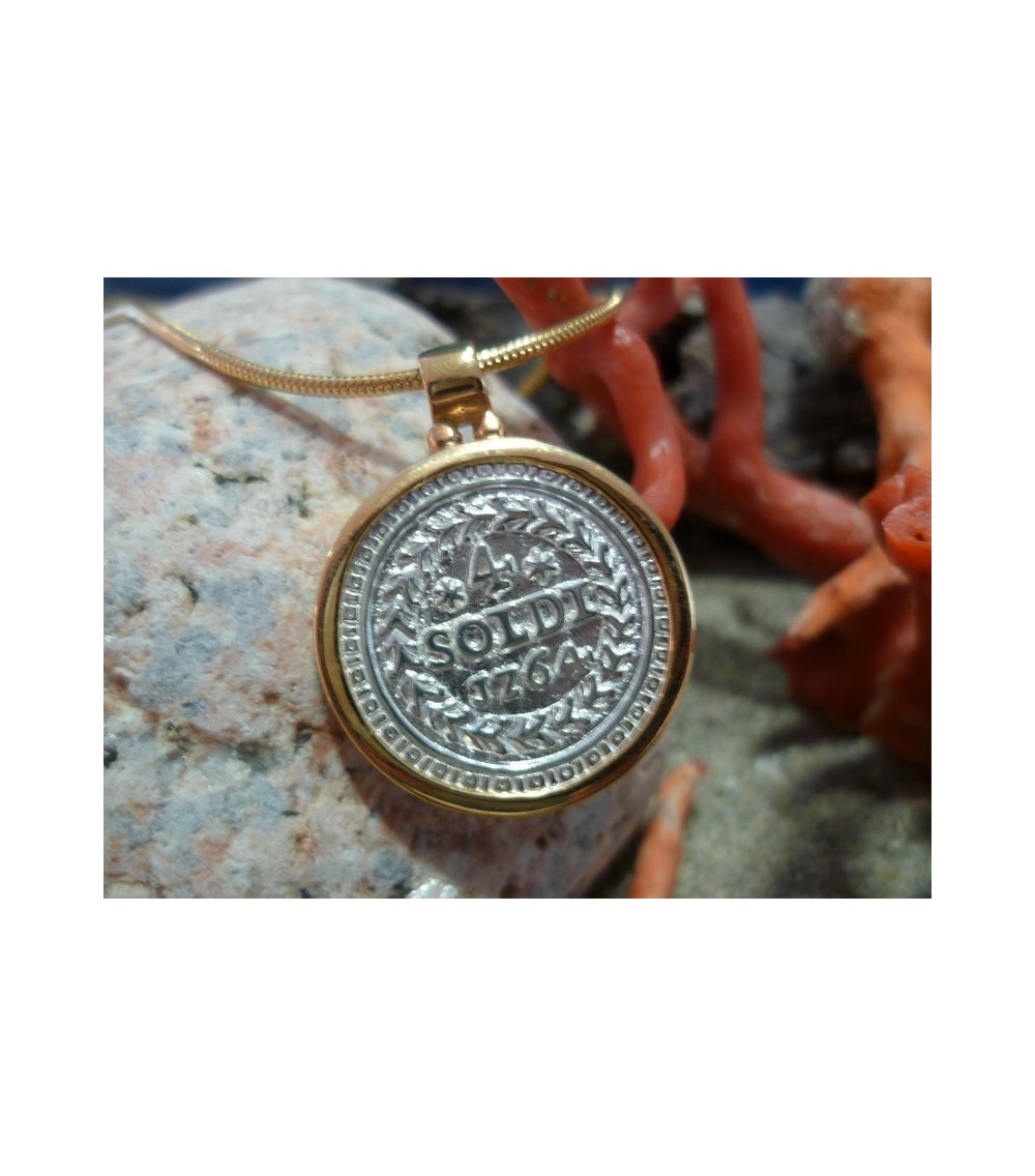 Pendentif monnaie Corse