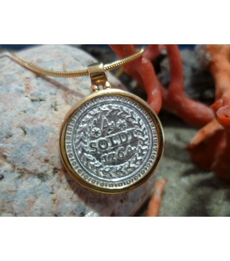 Pendentif monnaie Corse