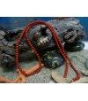 Collier or 18 carats et corail rouge de Méditerranée
