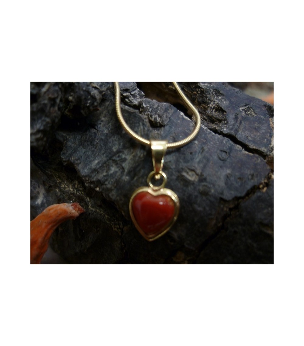 Pendentif de Luxe Corail Rouge | Le Pêcheur de Corail
