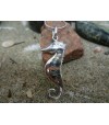Sterling silver pendant with a mix of Corsican stones