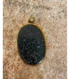 Pendentif bronze + Diorite Noire