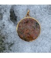 Pendentif bronze et Rouge de Porto
