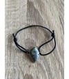 Bracelet cordon et vert d\'orezza