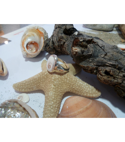 Bagues argent et oeil de Sainte Lucie