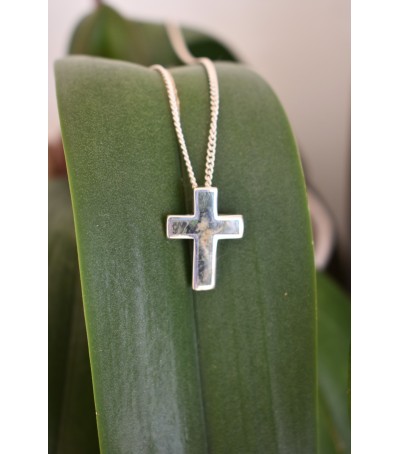 copy of Pendentif argent massif et Vert d'Orezza