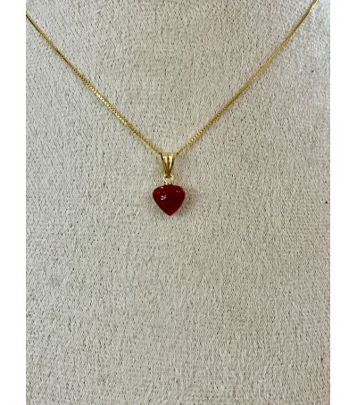 copy of 18k Gold earrings with the true Mediterranean red coral