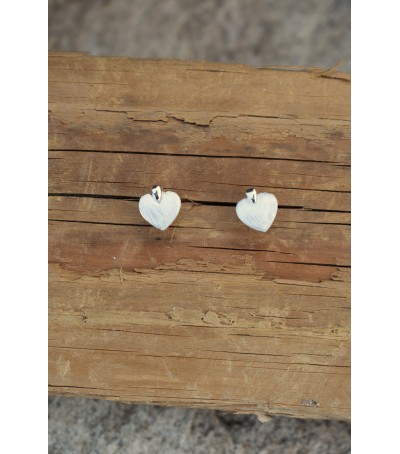 Boucles d'oreille argent massif