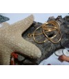 Vermeil chain necklace 40 cm