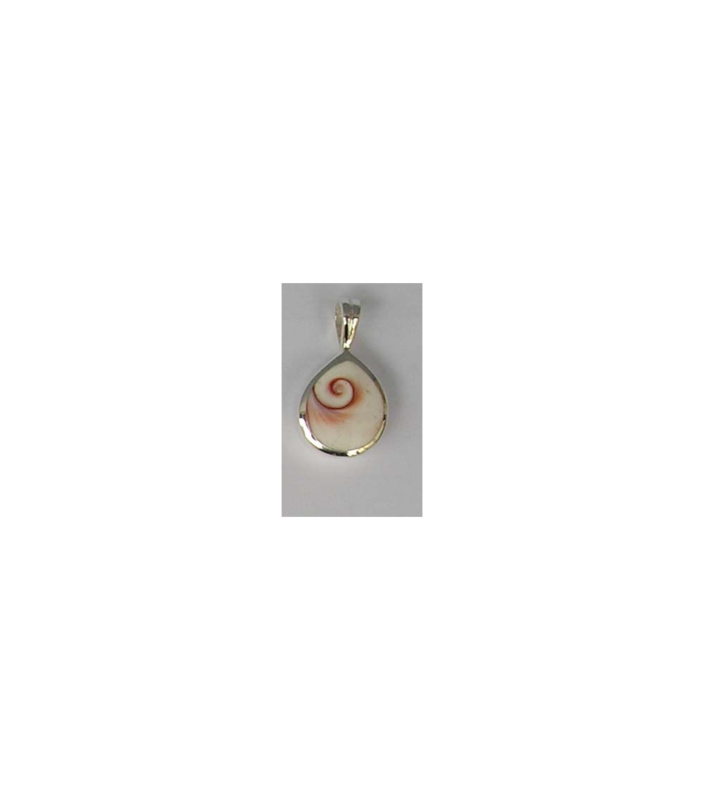 Pendentif Oeil Sainte Lucie - Argent 925/1000 Poinçonné *POSLB4REF11 - NEUF